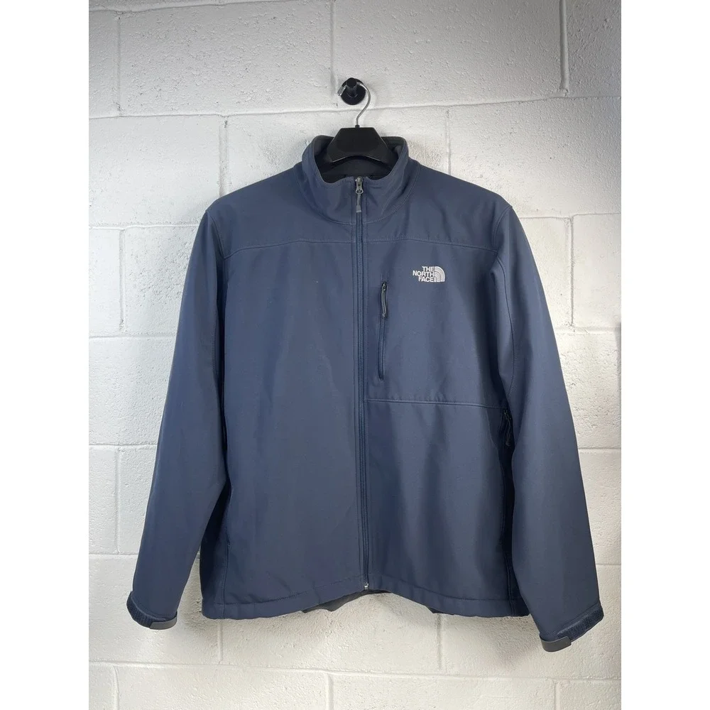 The North Face WindWall Men's Jacket Blue Fleece Lining XXL WaterProof Outdoors